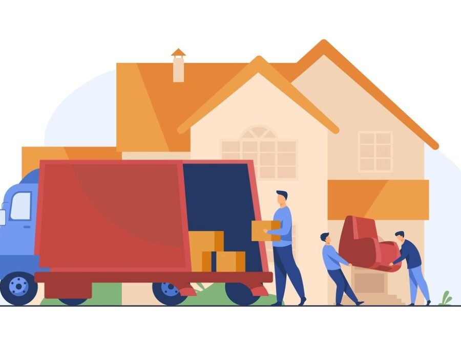 loaders-carrying-armchair-boxes-new-house_74855-14095